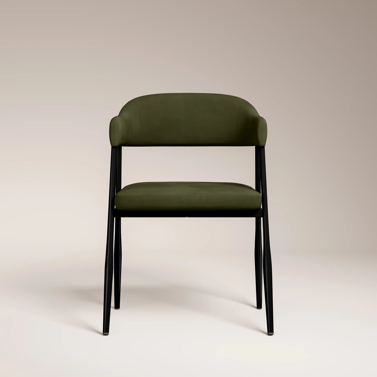 Presley Carver Dining Chair Olive Green