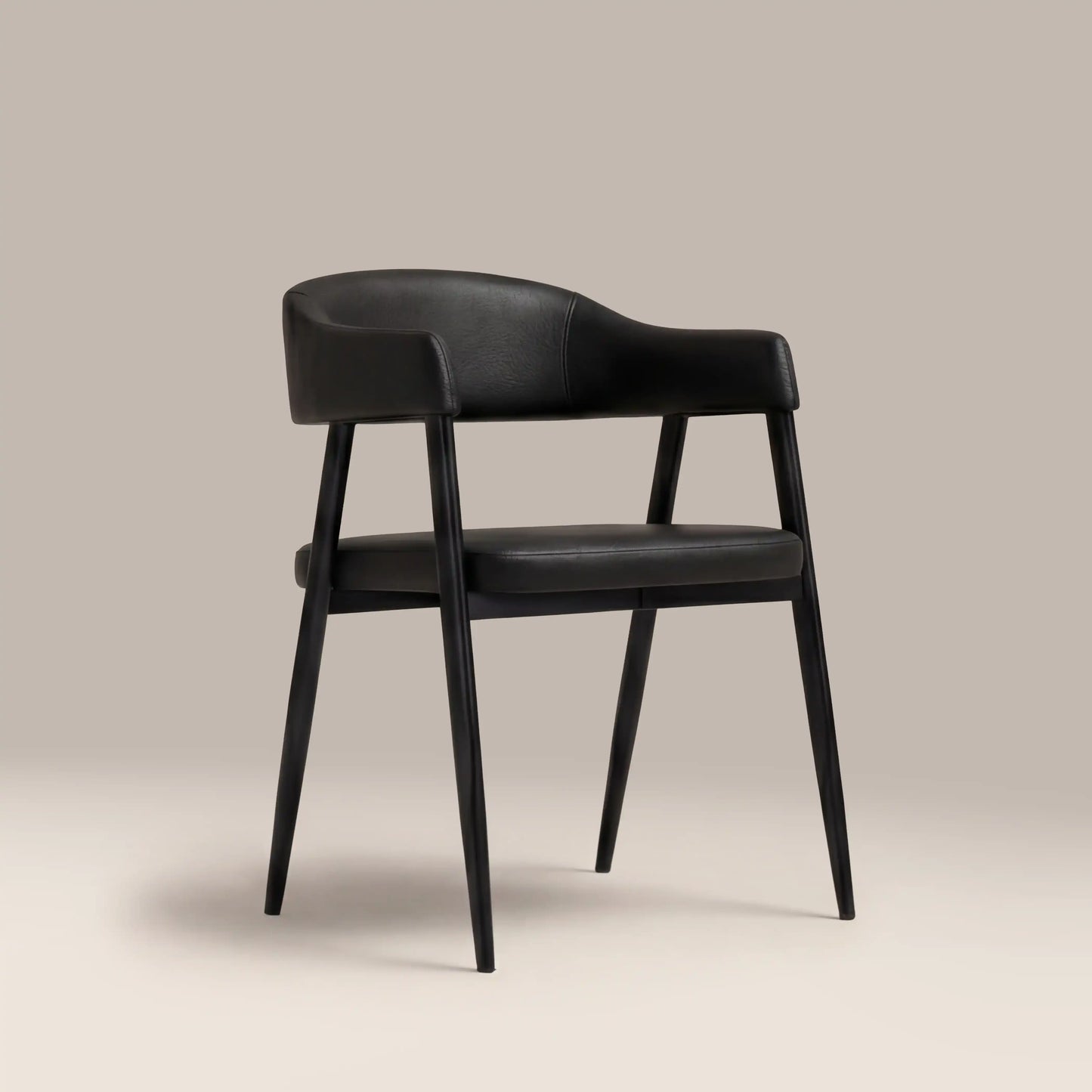 Presley Carver Dining Chair Vintage Black