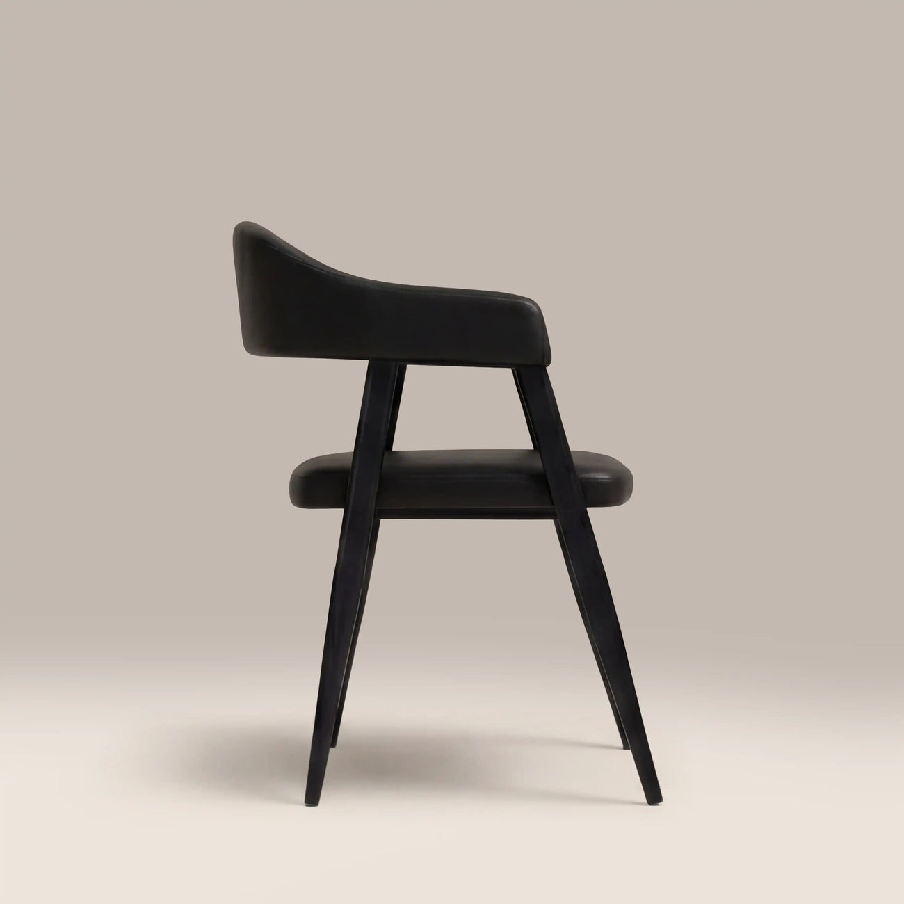 Presley Carver Dining Chair Vintage Black