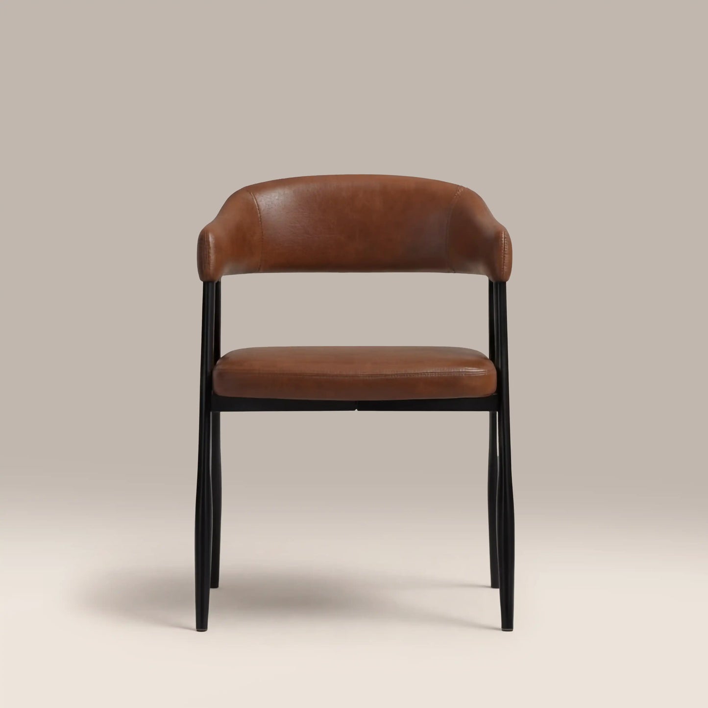 Presley Carver Dining Chair Vintage Tan
