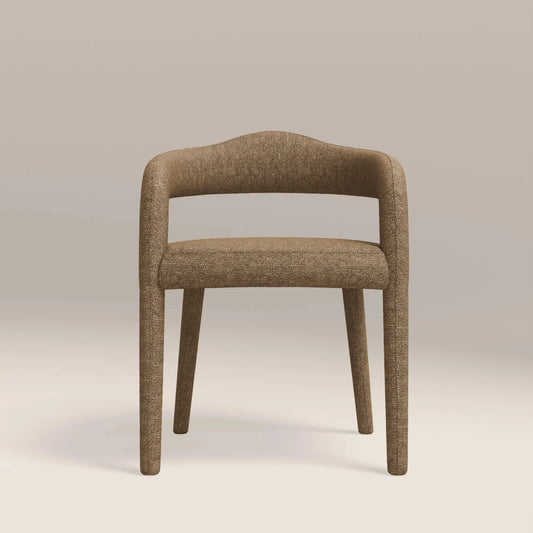 Ophelia Carver Dining Chair Speckled Cappuccino