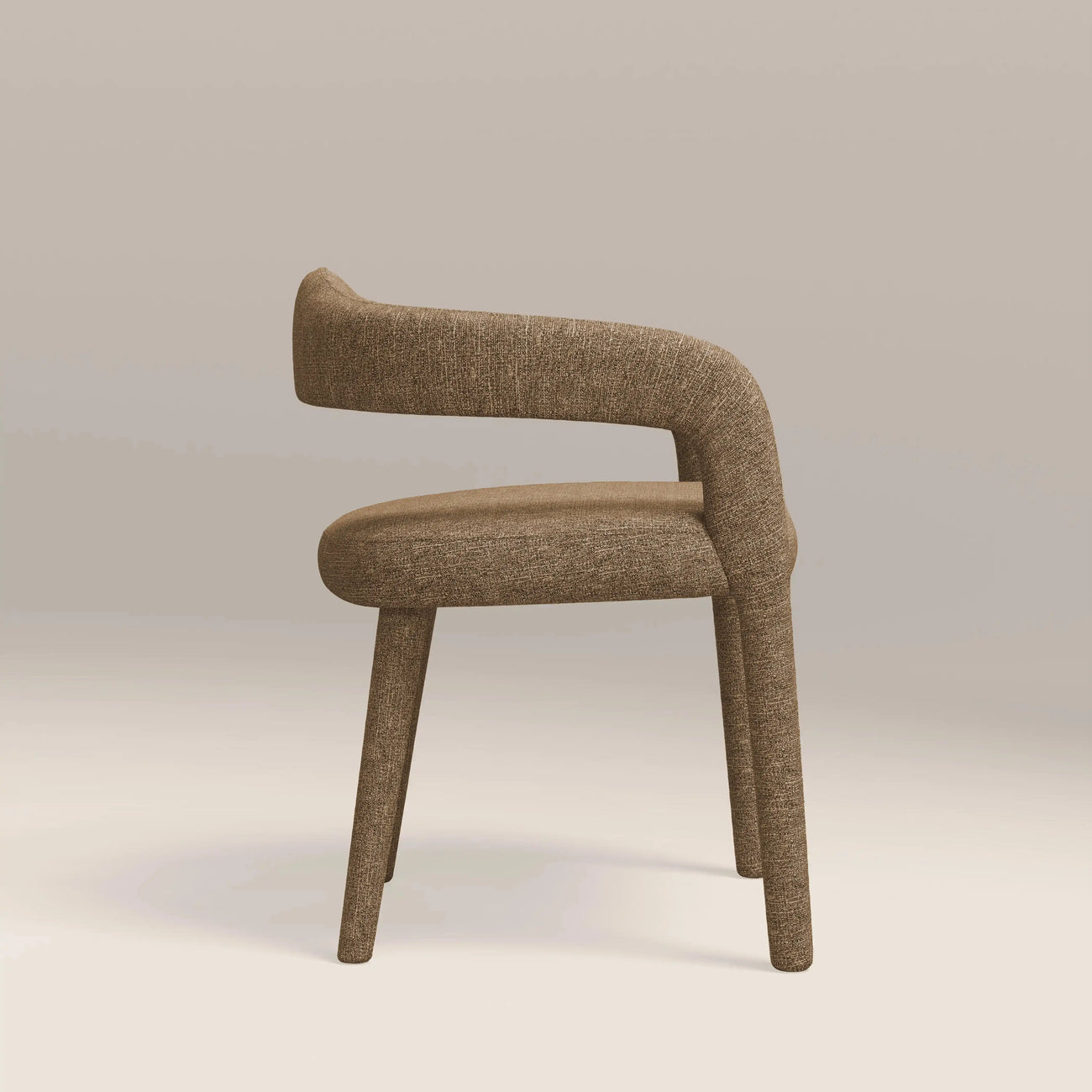 Ophelia Carver Dining Chair Speckled Cappuccino