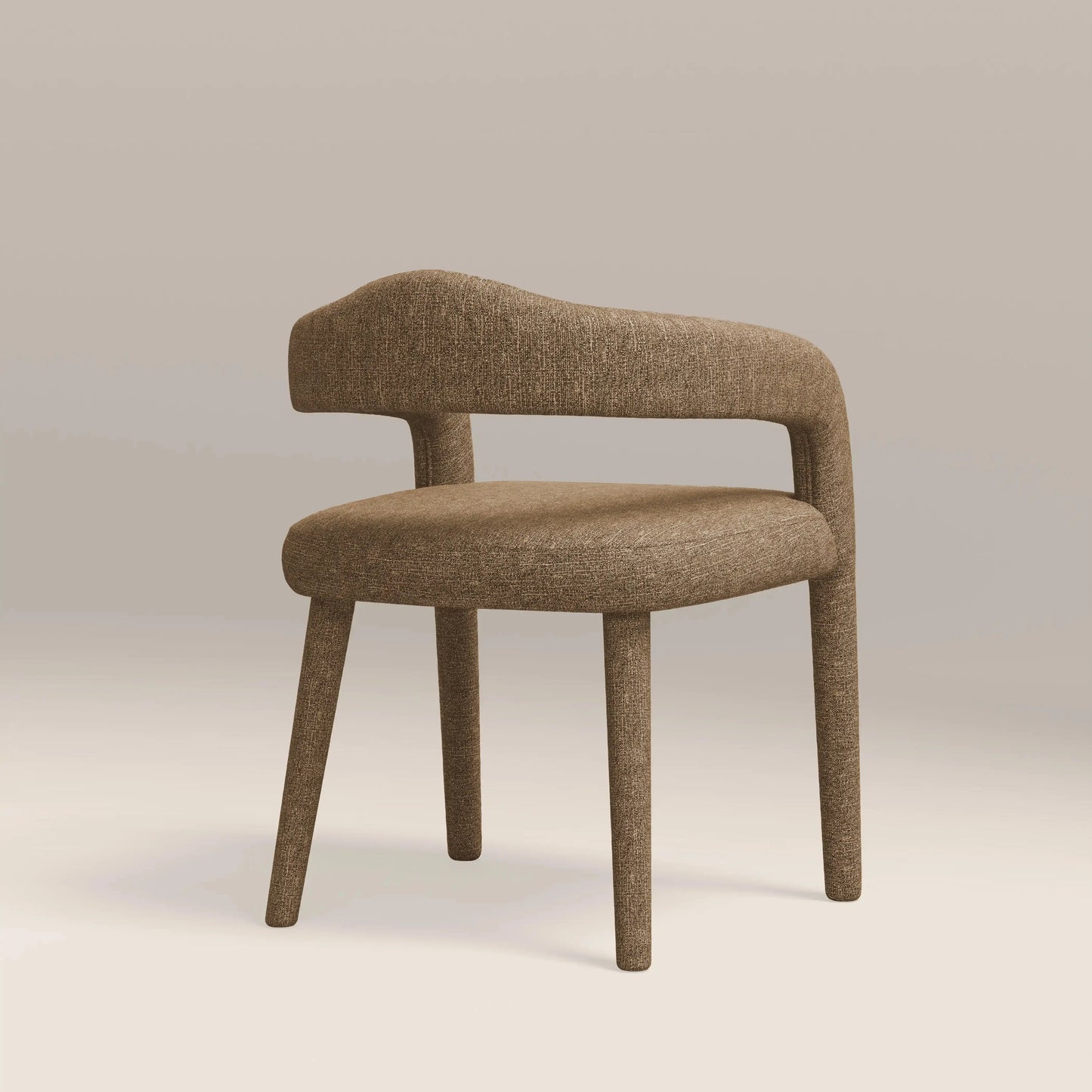 Ophelia Carver Dining Chair Speckled Cappuccino