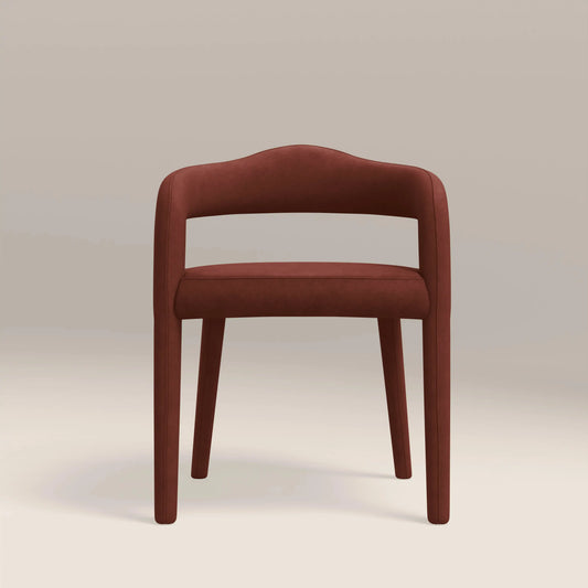 Ophelia Carver Dining Chair Rust Red