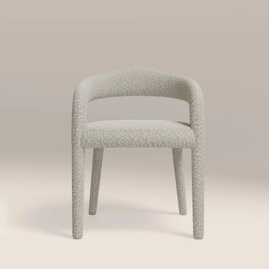 Ophelia Carver Dining Chair Speckled Stone