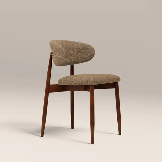 Halston Wooden Dining Chair Speckled Cappuccino
