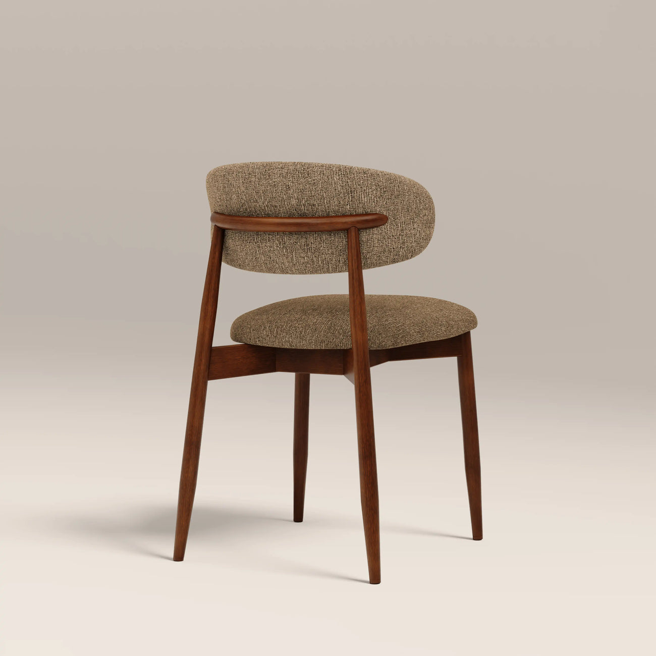 Halston Wooden Dining Chair Speckled Cappuccino