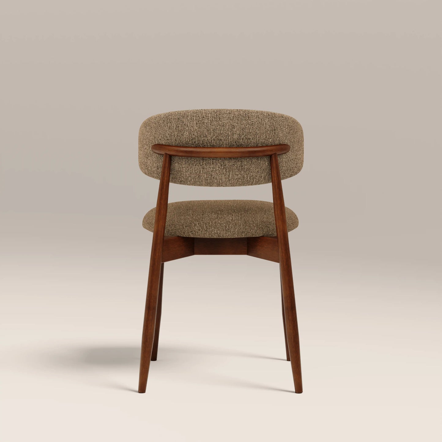 Halston Wooden Dining Chair Speckled Cappuccino