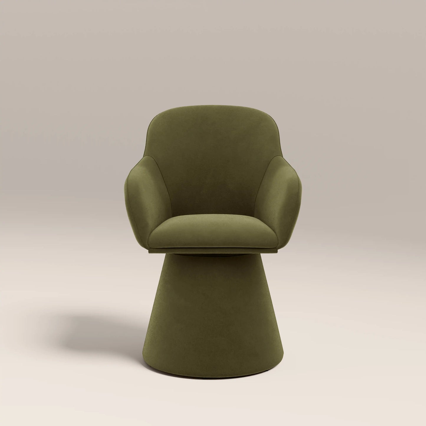 Herman Swivel Carver Dining Chair Moss Green