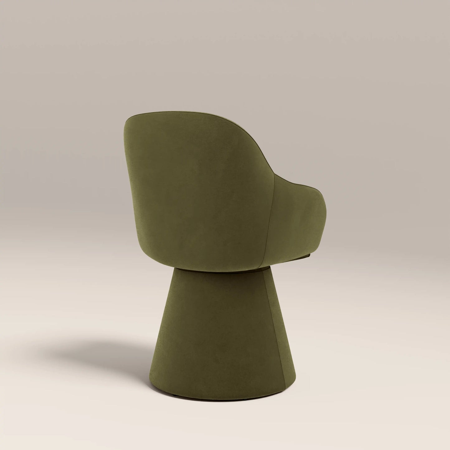 Herman Swivel Carver Dining Chair Moss Green