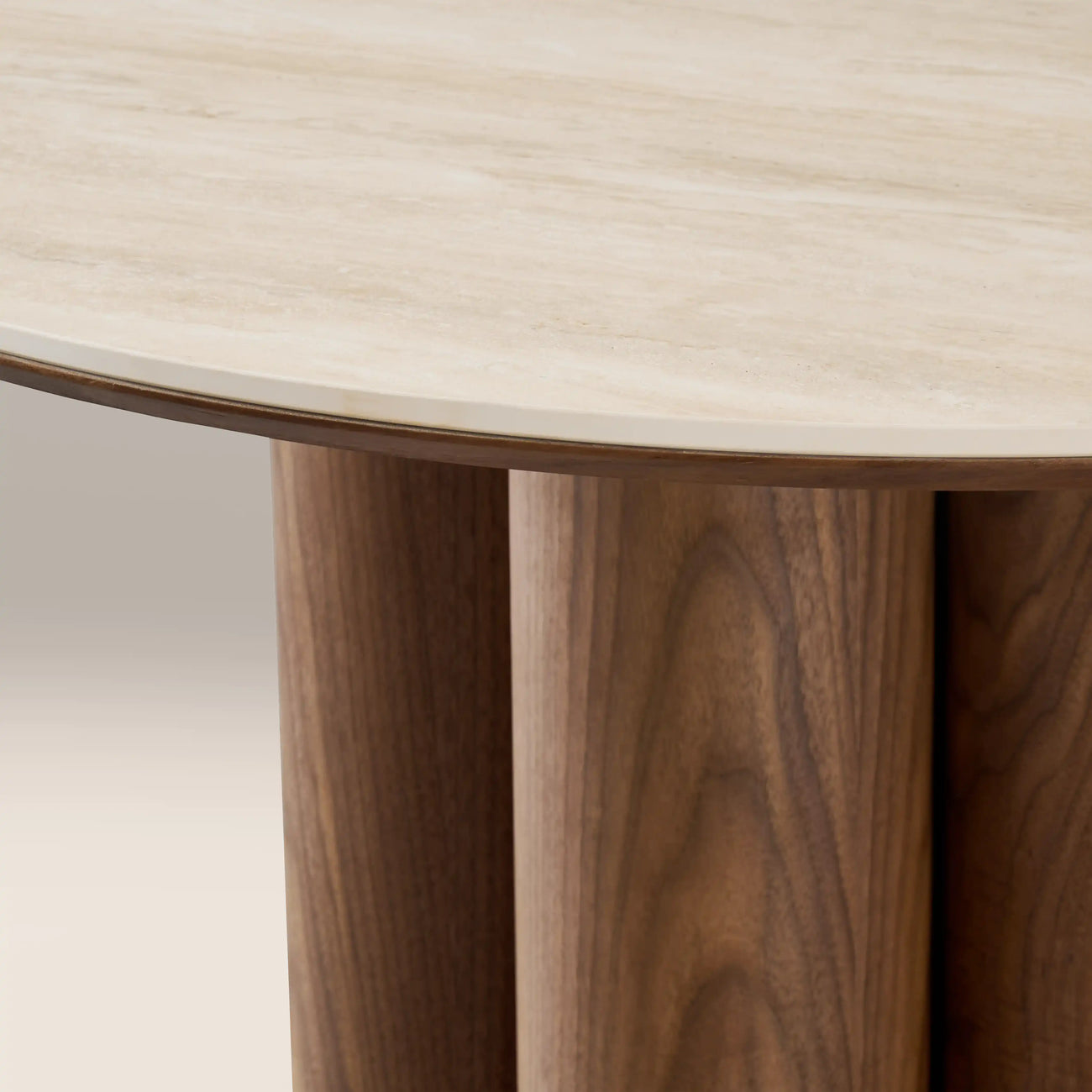 Noelle 4 Seat Round Wooden Dining Table

 Natural