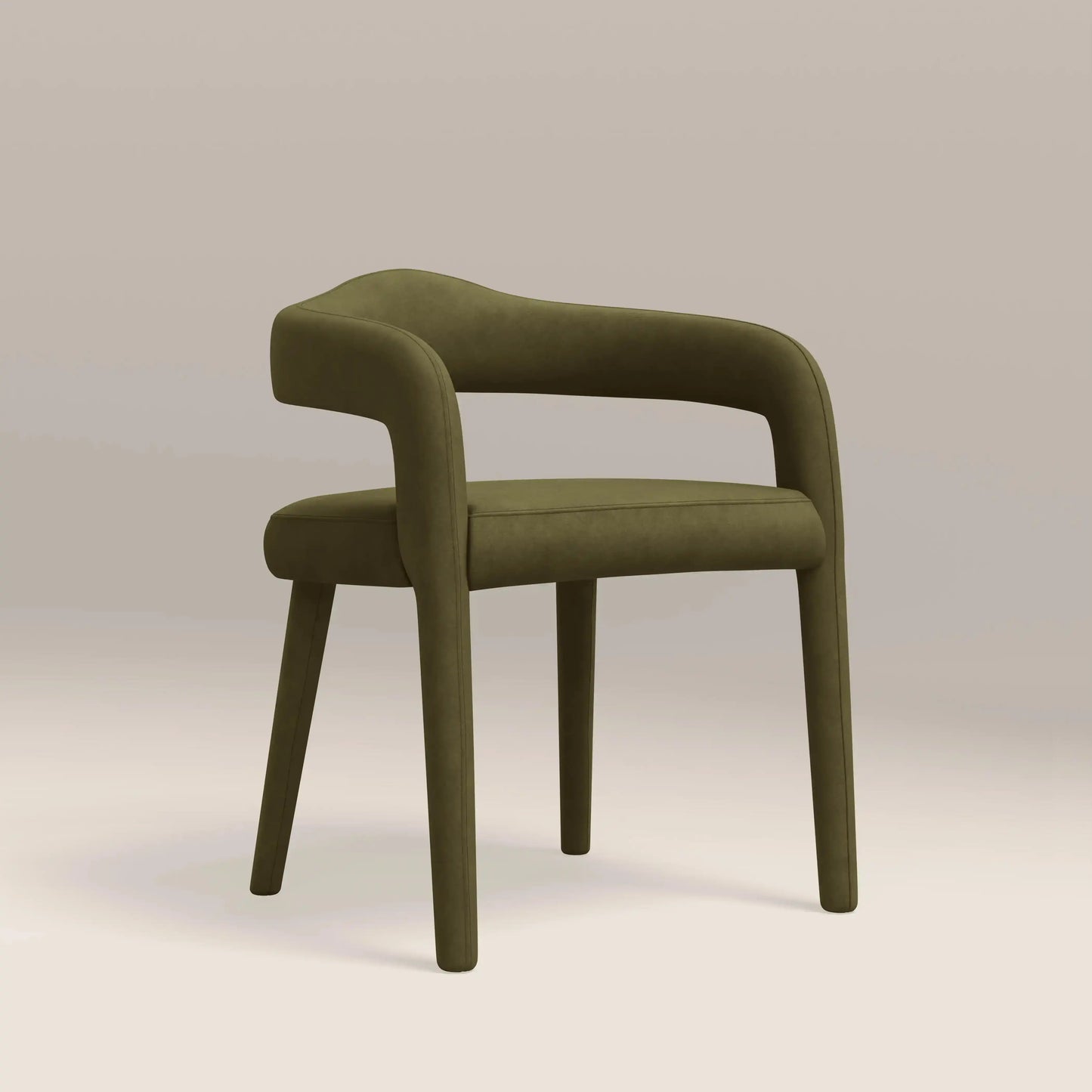 Ophelia Carver Dining Chair Moss Green