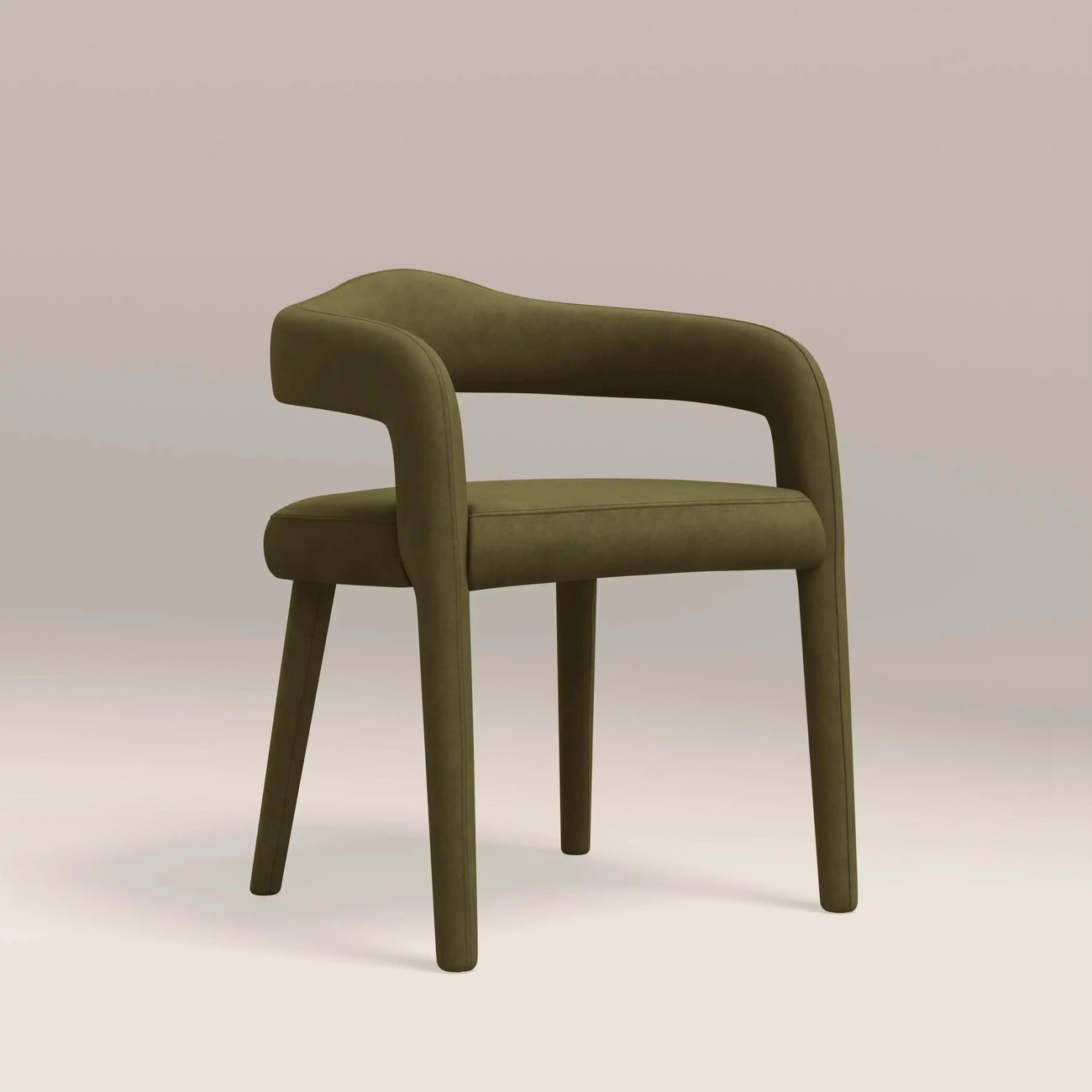 Ophelia Carver Dining Chair Moss Green