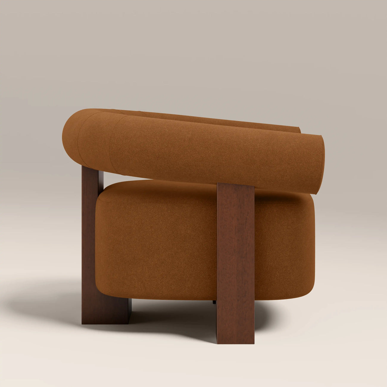 Fawnley Accent Chair Caramel Brown