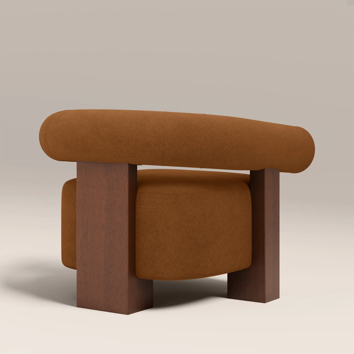 Fawnley Accent Chair Caramel Brown