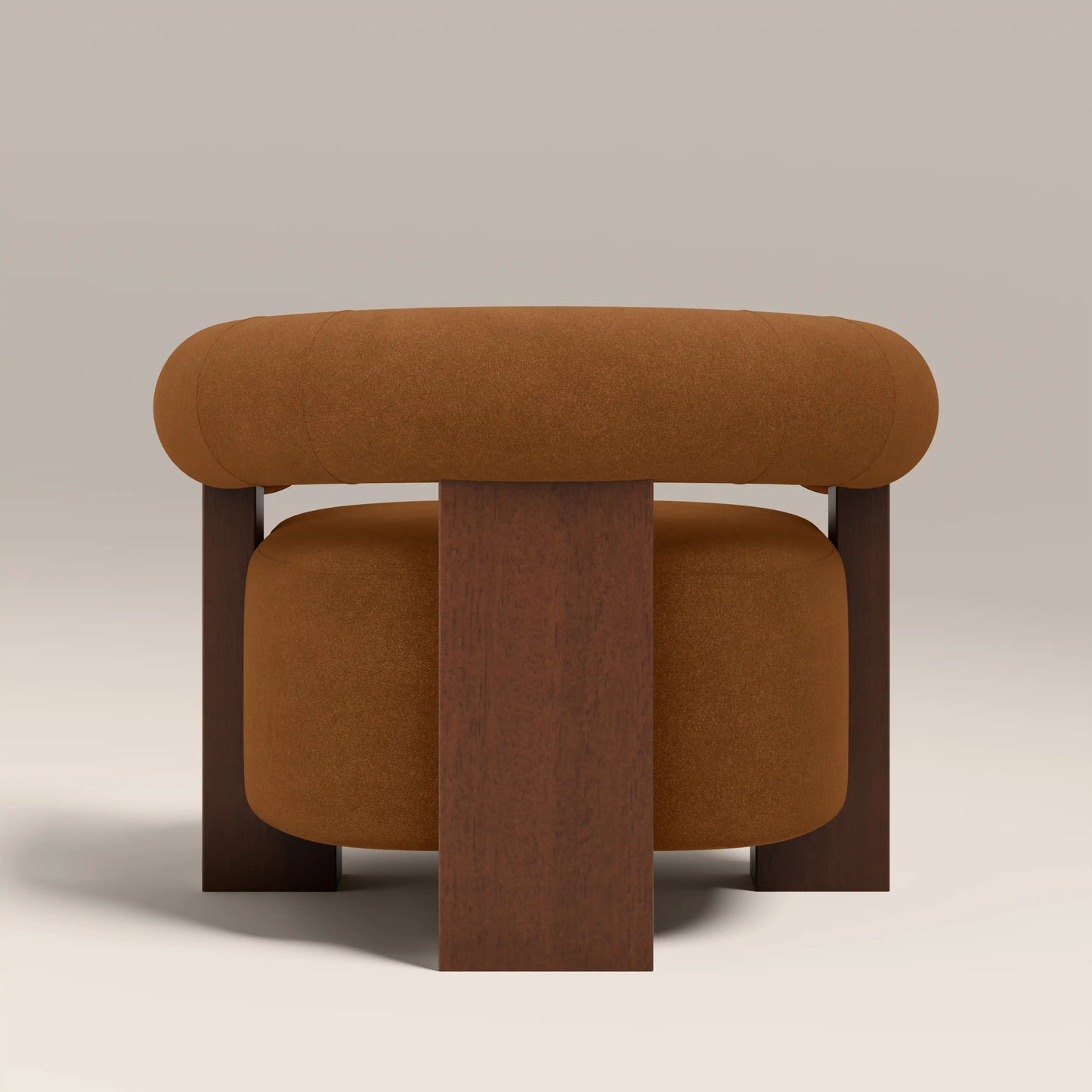 Fawnley Accent Chair Caramel Brown