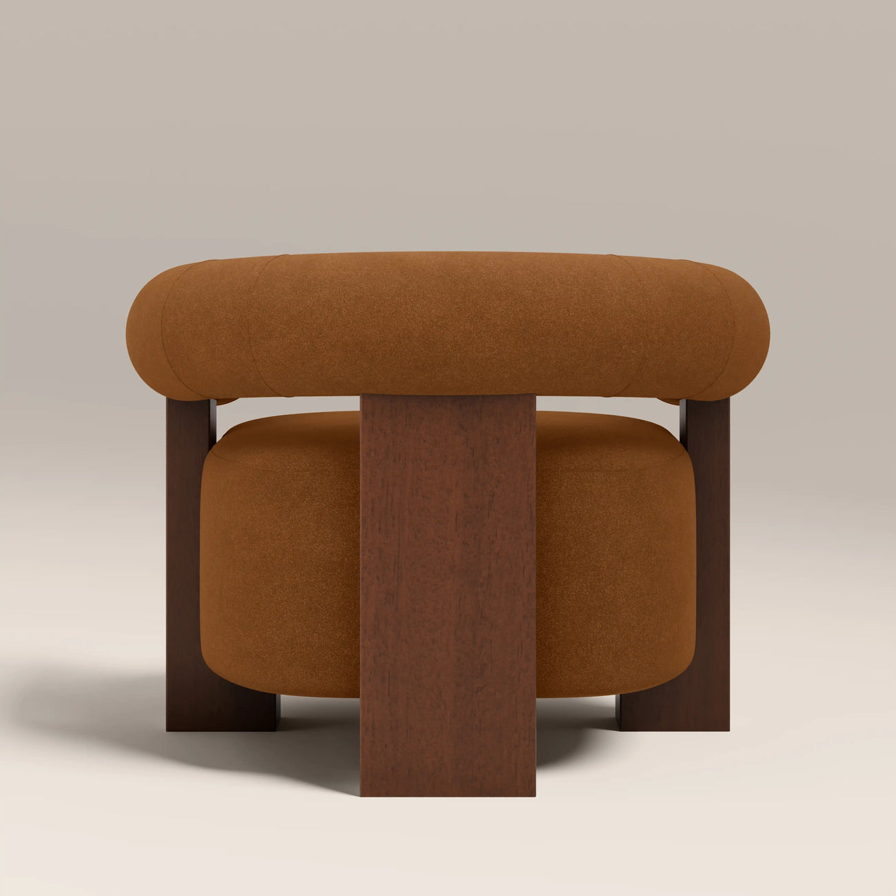 Fawnley Accent Chair Caramel Brown
