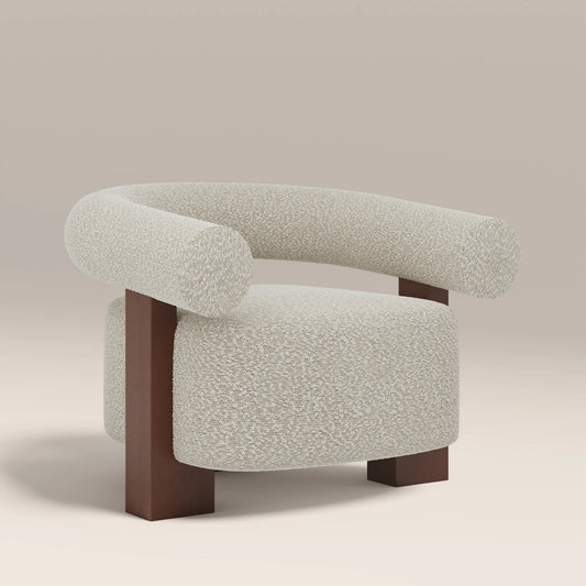 Fawnley Accent Chair Speckled Stone