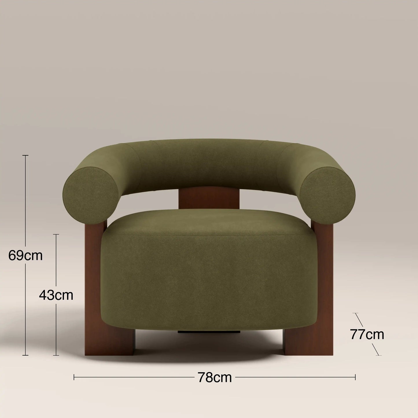 Fawnley Accent Chair Moss Green