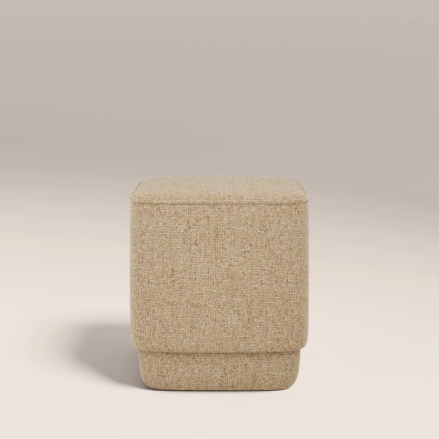 Soho Pouffe Speckled Latte