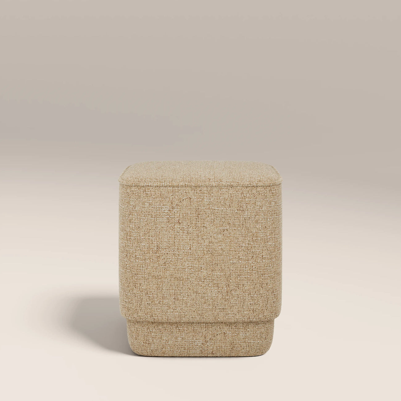 Soho Pouffe Speckled Latte