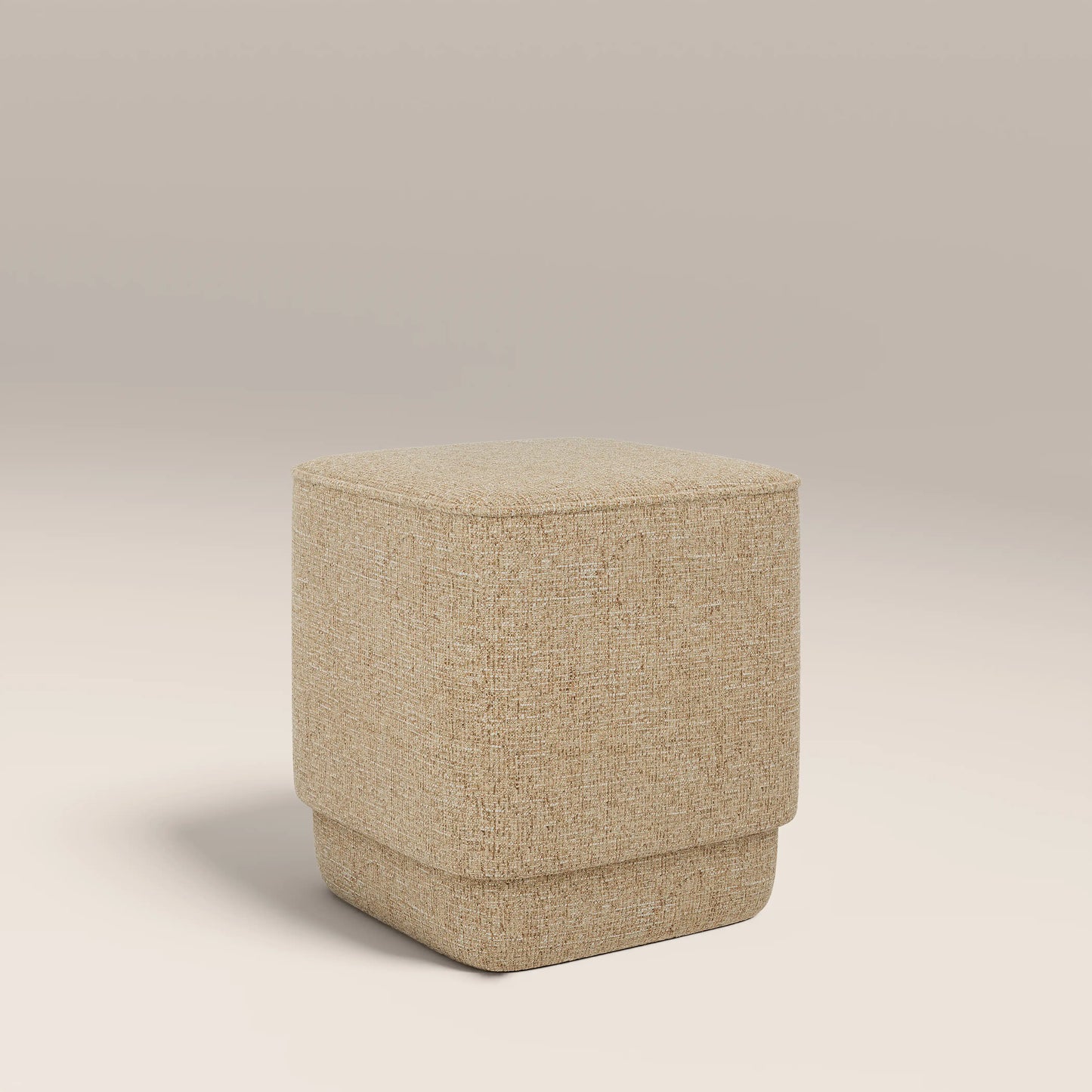 Soho Pouffe Speckled Latte