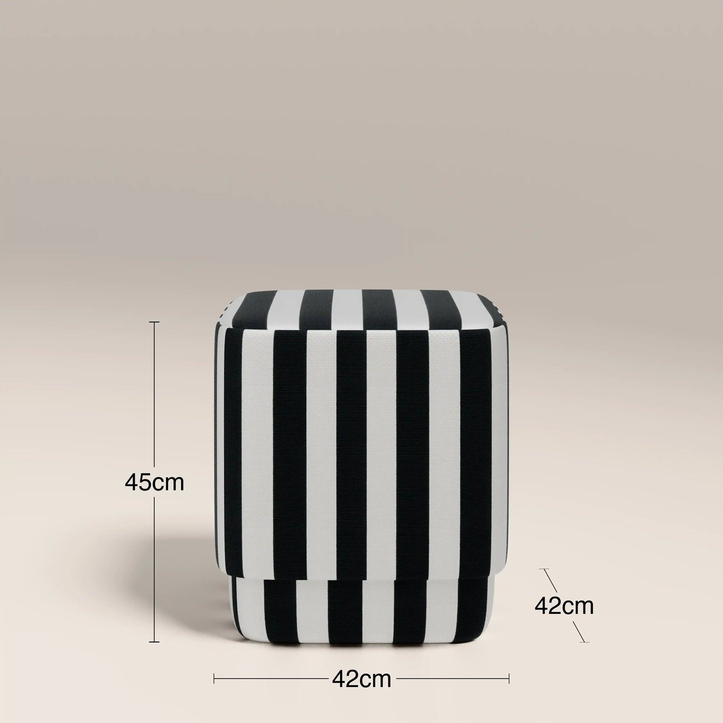 Soho Pouffe Striped