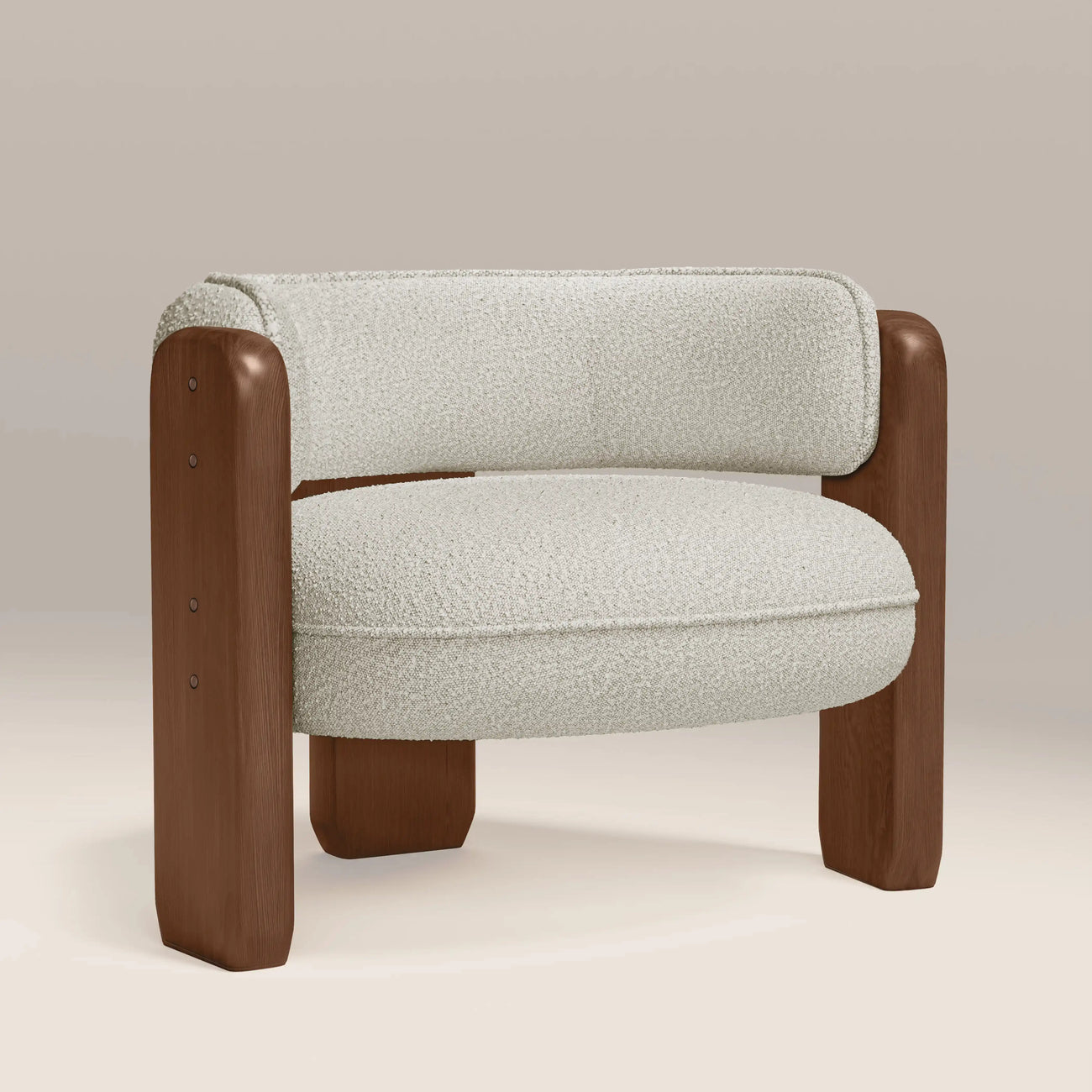 Porter Armchair Speckled Stone