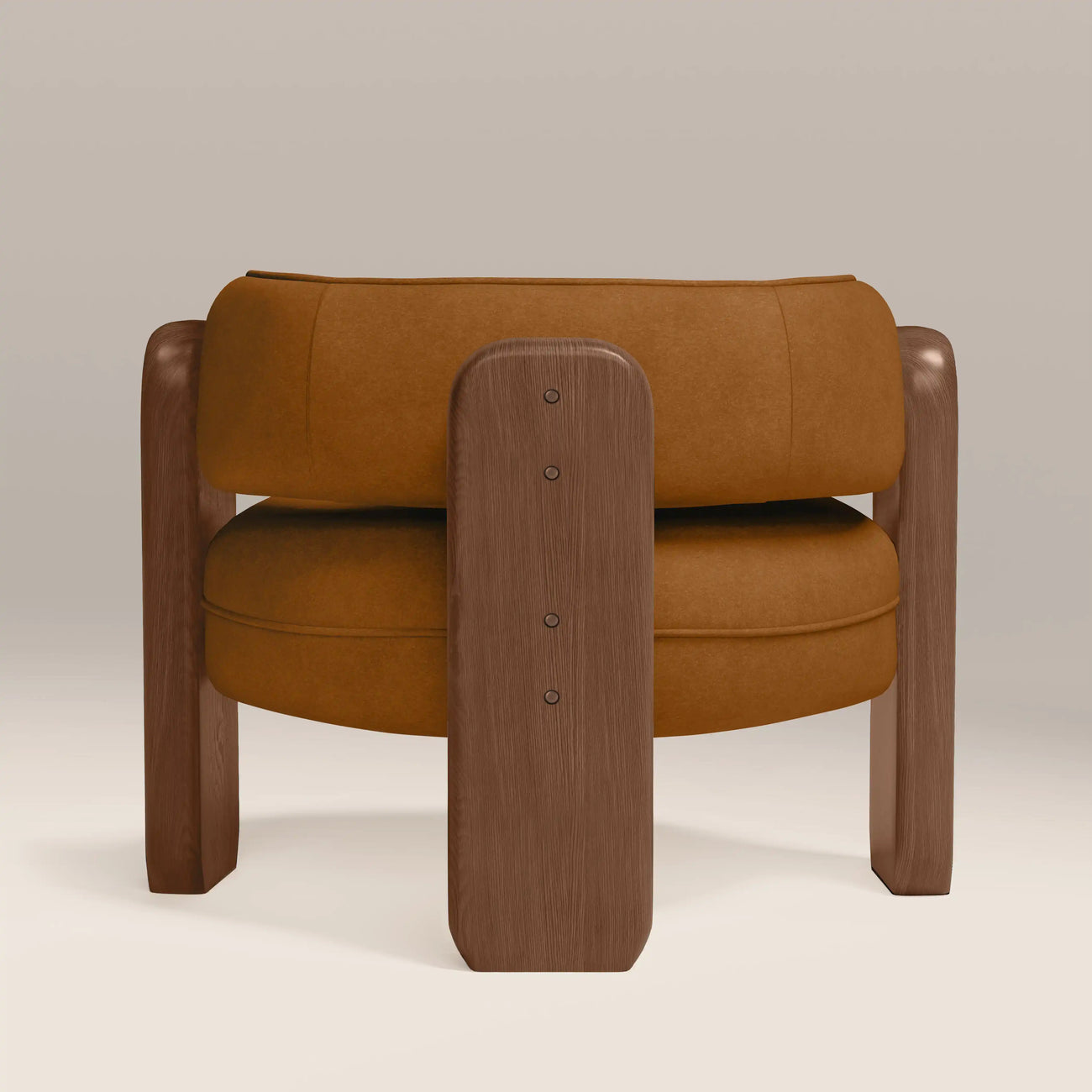 Porter Armchair Caramel Brown