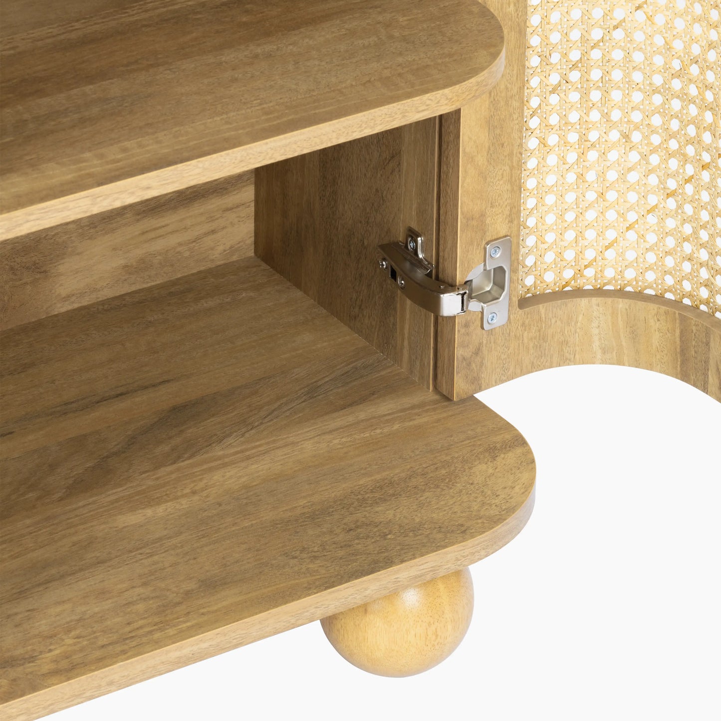 Una Wooden Sideboard Oak