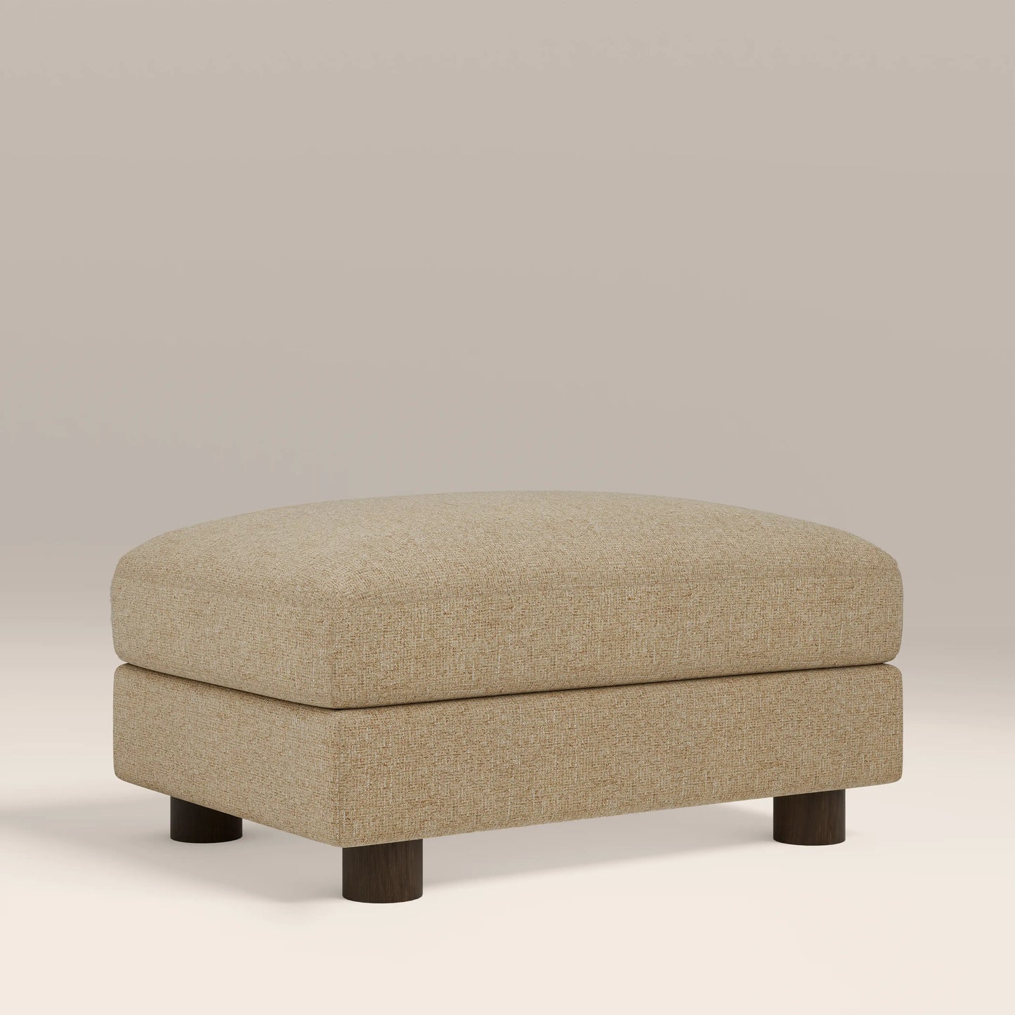 Halton Footstool Speckled Latte