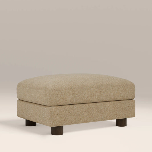 Halton Footstool Speckled Latte