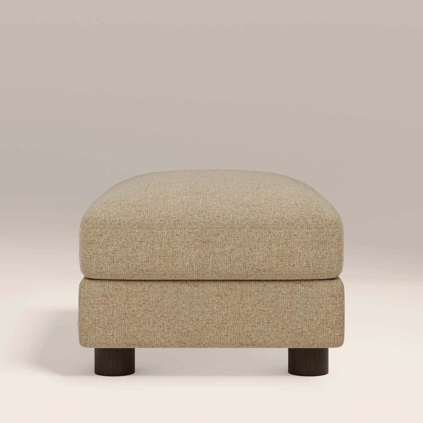 Halton Footstool Speckled Latte