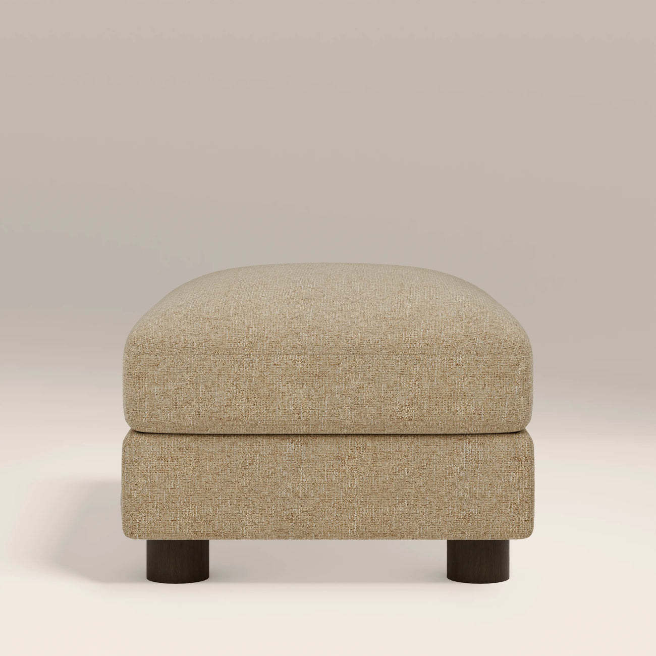 Halton Footstool Speckled Latte