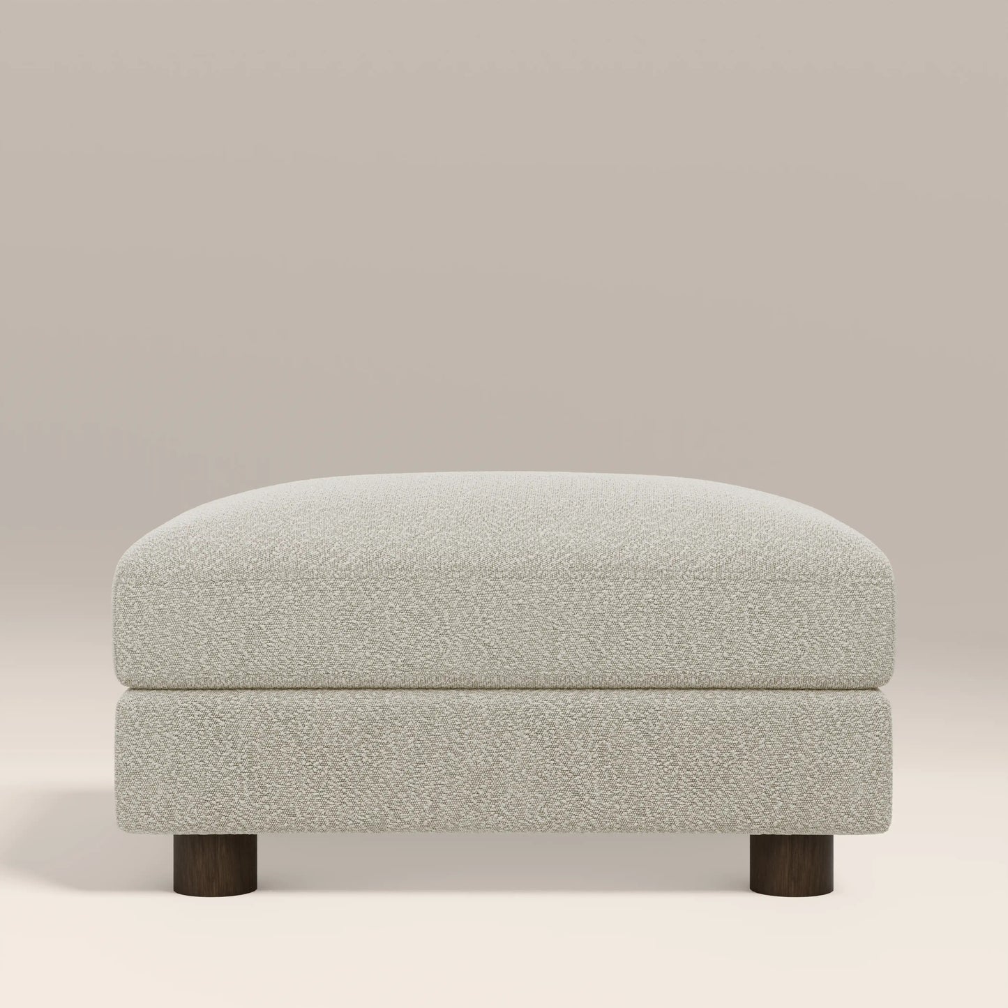 Halton Footstool Speckled Stone