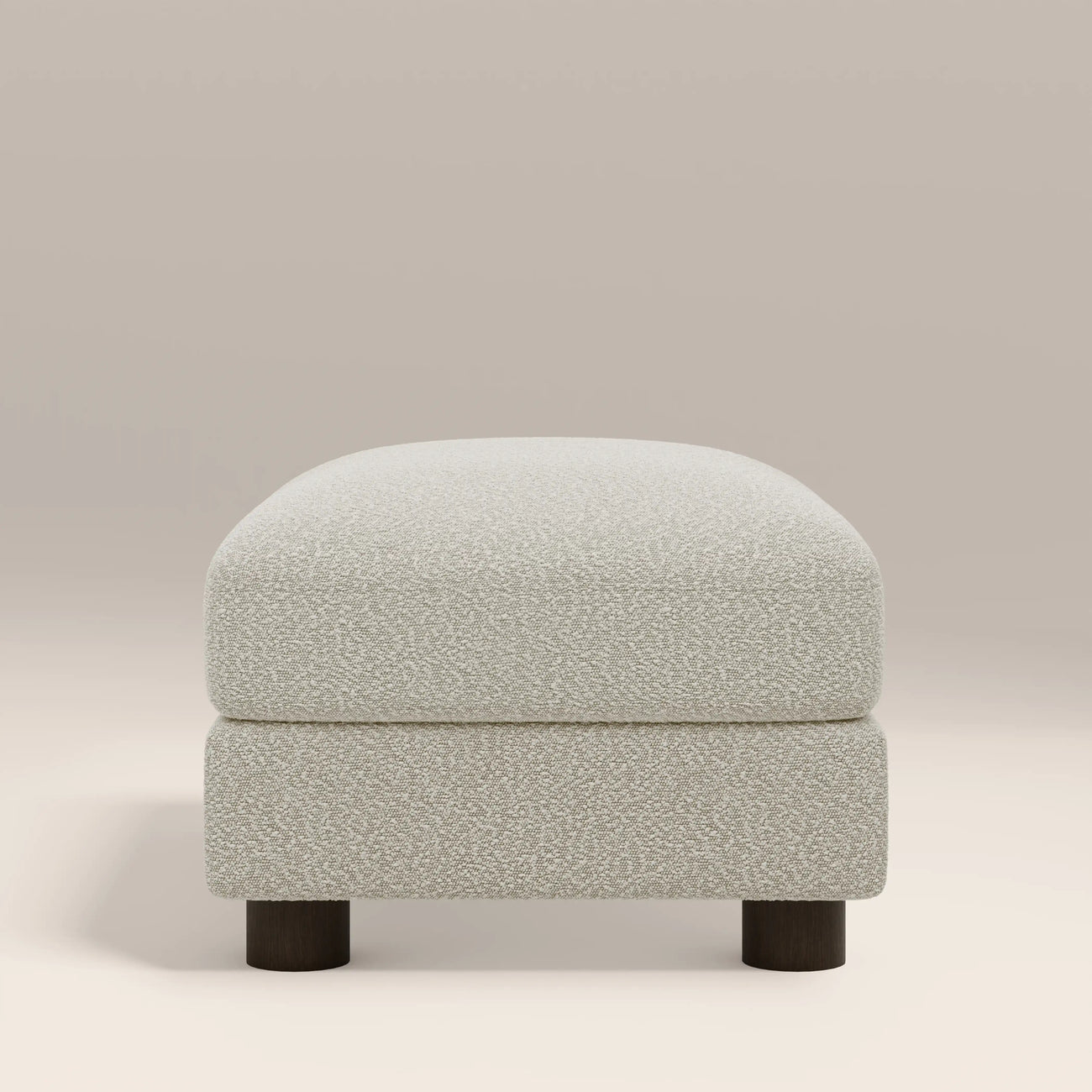 Halton Footstool Speckled Stone