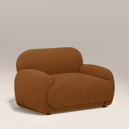 Cloud Armchair Caramel Brown