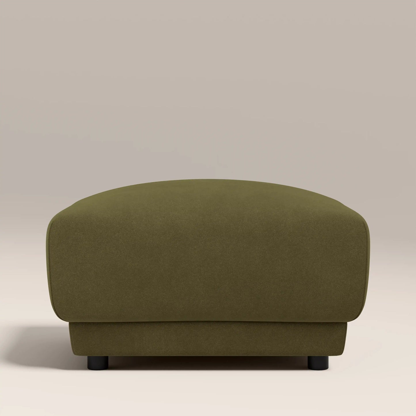 Cloud Footstool Moss Green