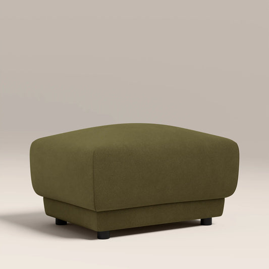 Cloud Footstool Moss Green