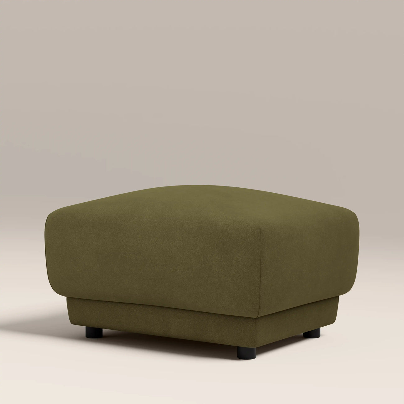 Cloud Footstool Moss Green