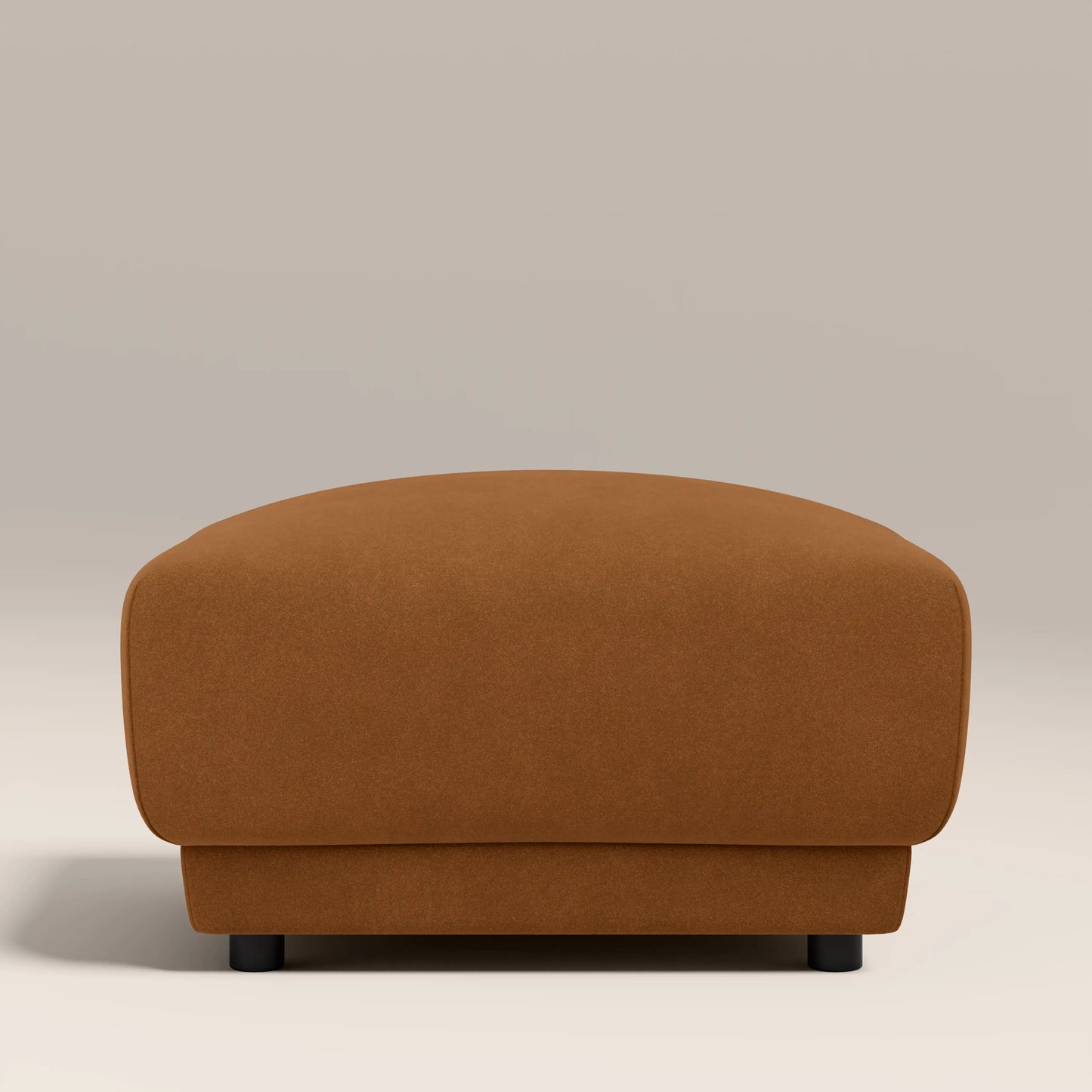 Cloud Footstool Caramel Brown