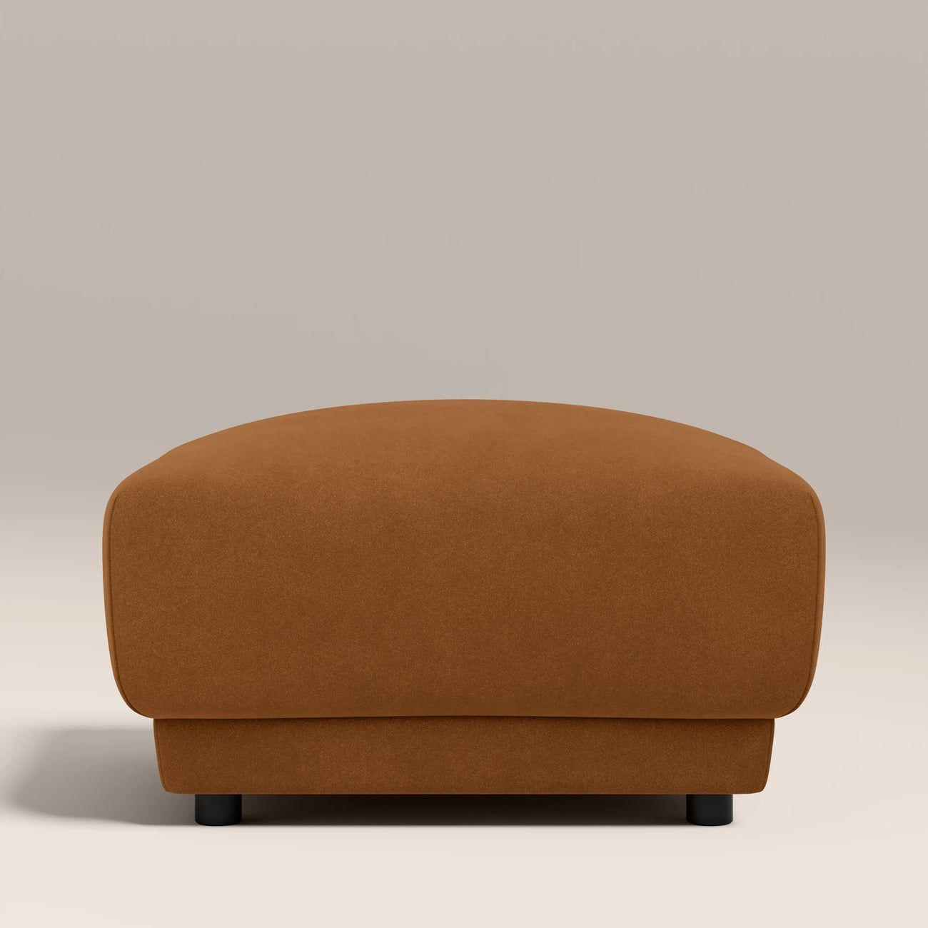 Cloud Footstool Caramel Brown