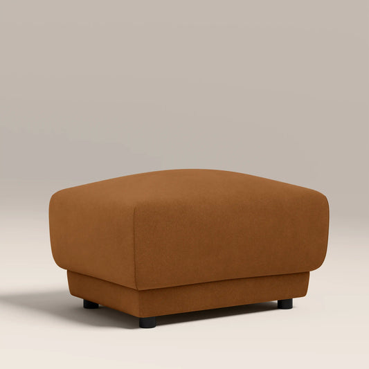 Cloud Footstool Caramel Brown