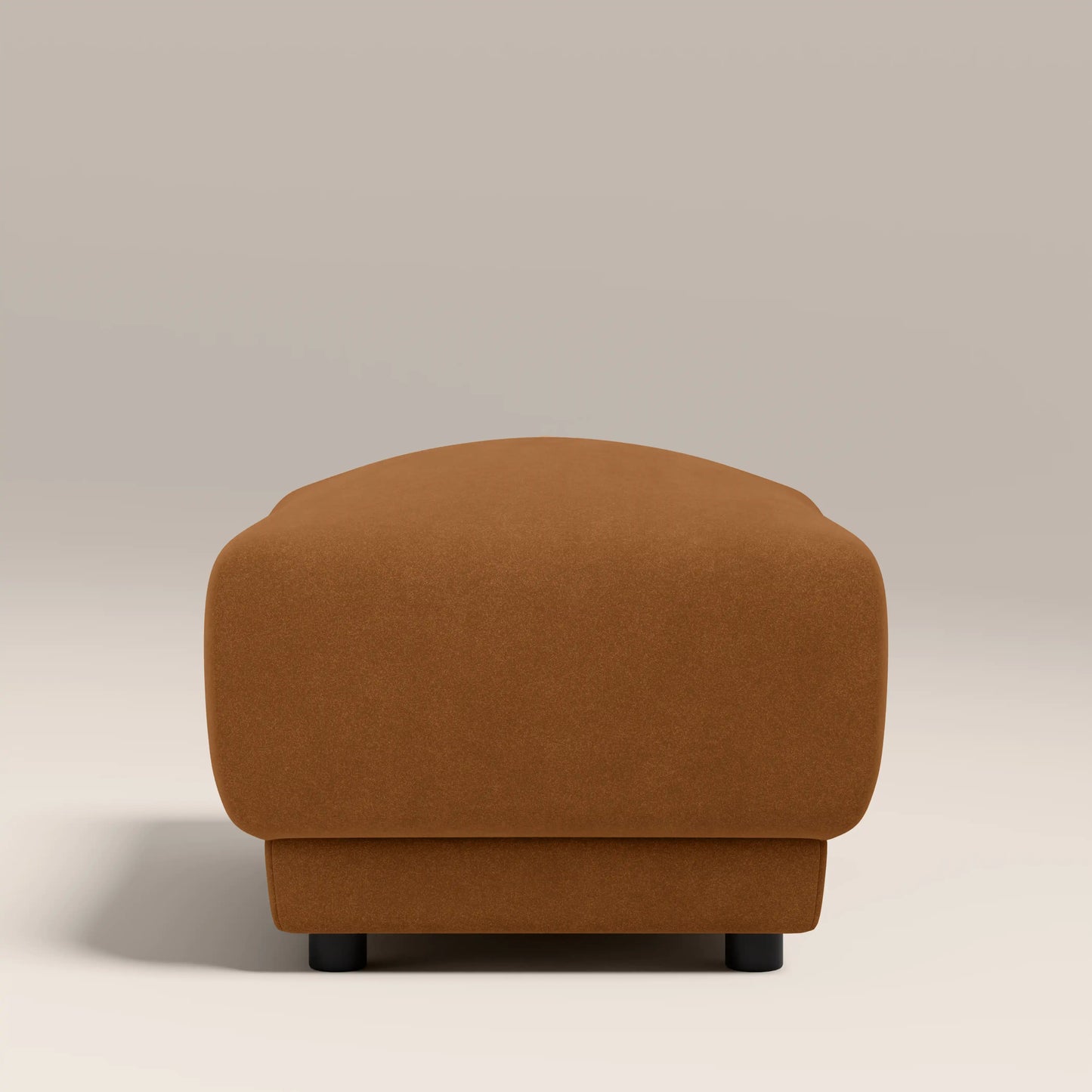 Cloud Footstool Caramel Brown