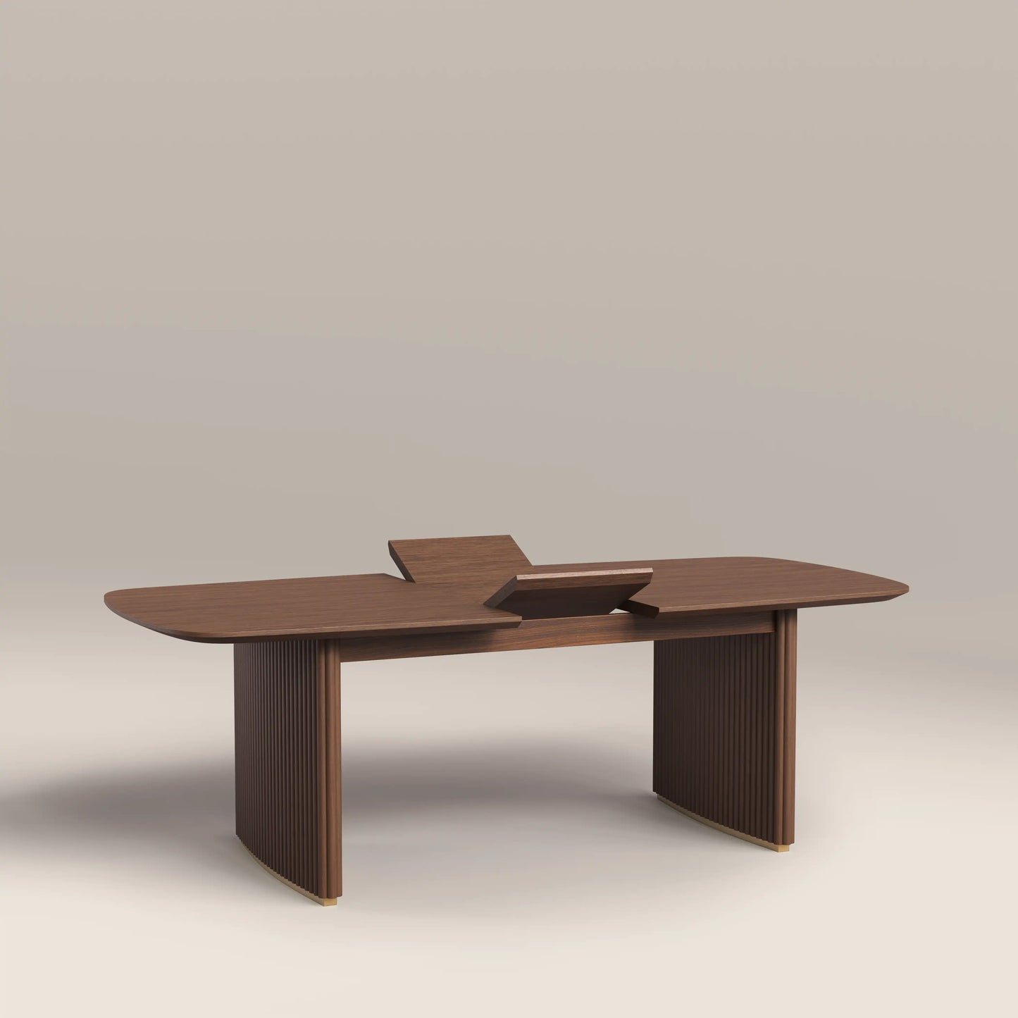 Caleb 6-8 Seat Rectangle Wooden Extendable Dining Table

 Walnut