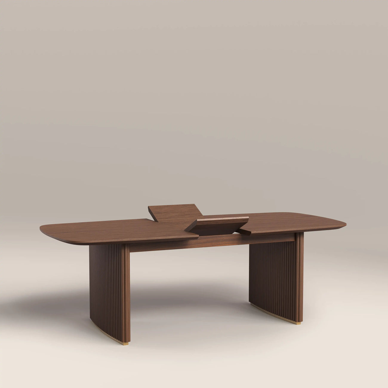 Caleb 6-8 Seat Rectangle Wooden Extendable Dining Table

 Walnut