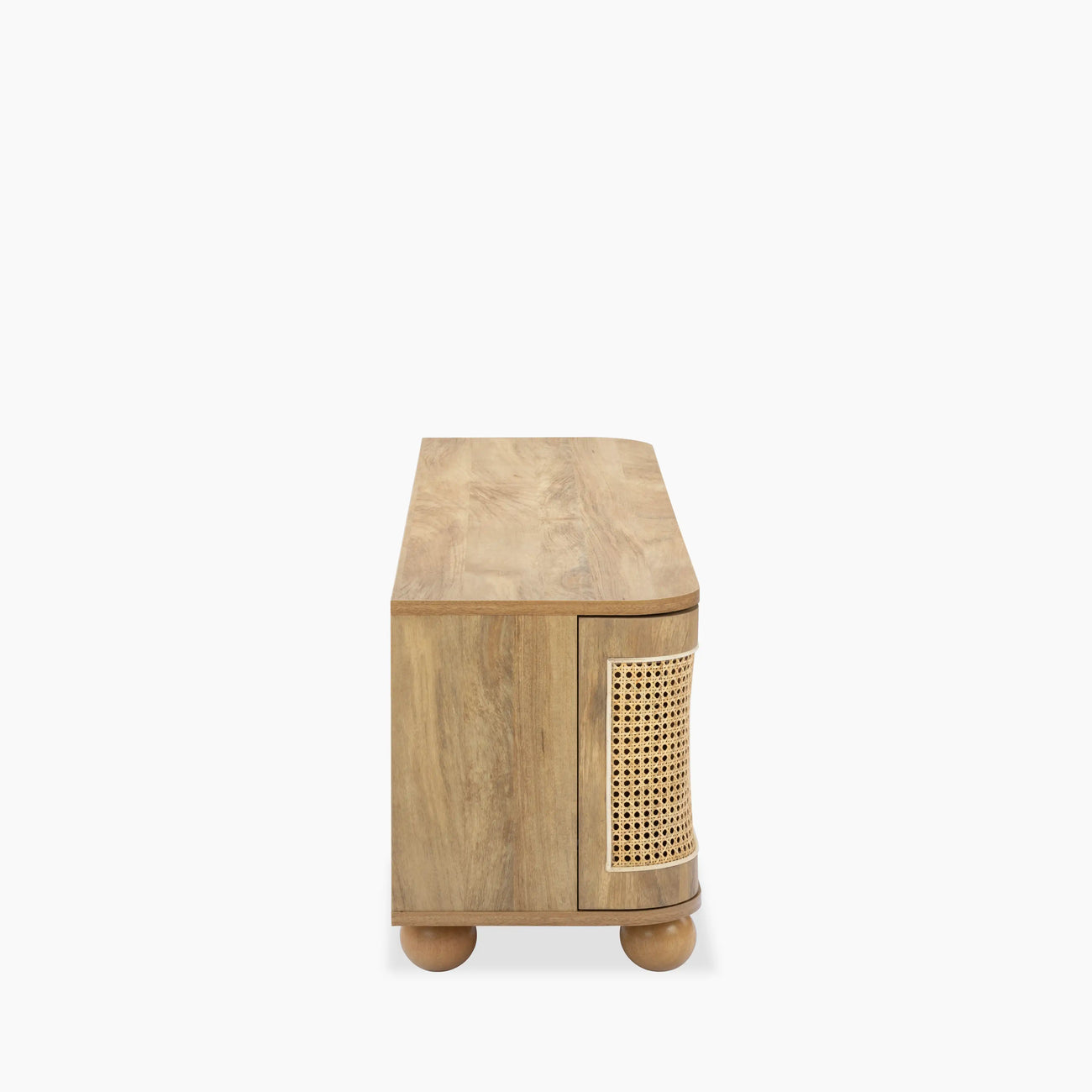 Una Wooden TV Stand Oak