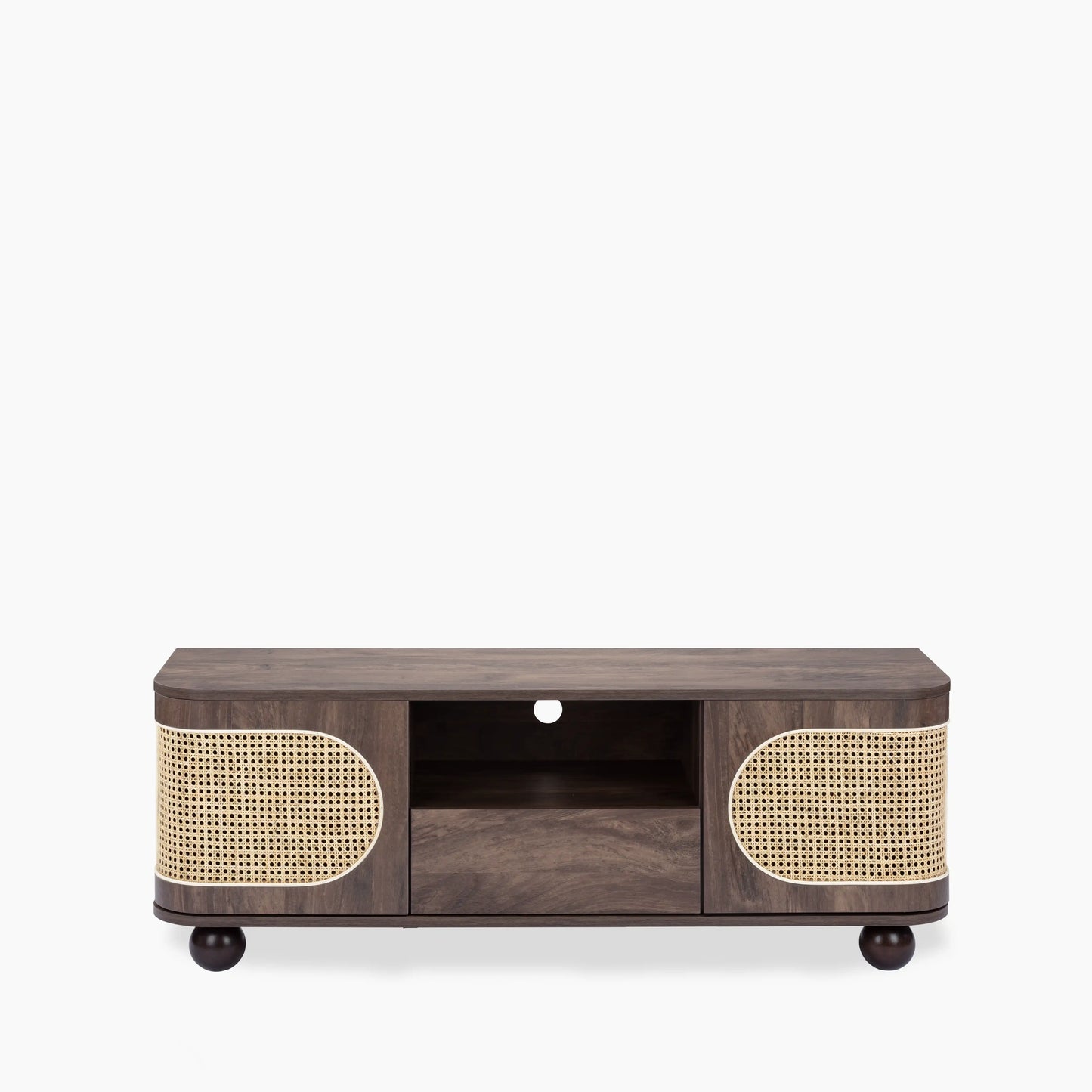 Una Wooden TV Stand Walnut