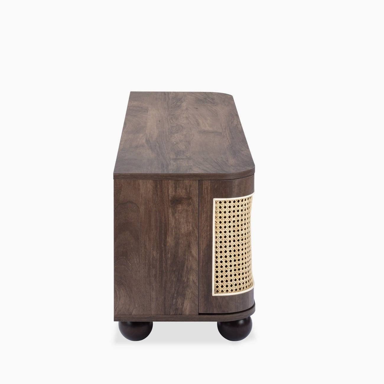 Una Wooden TV Stand Walnut