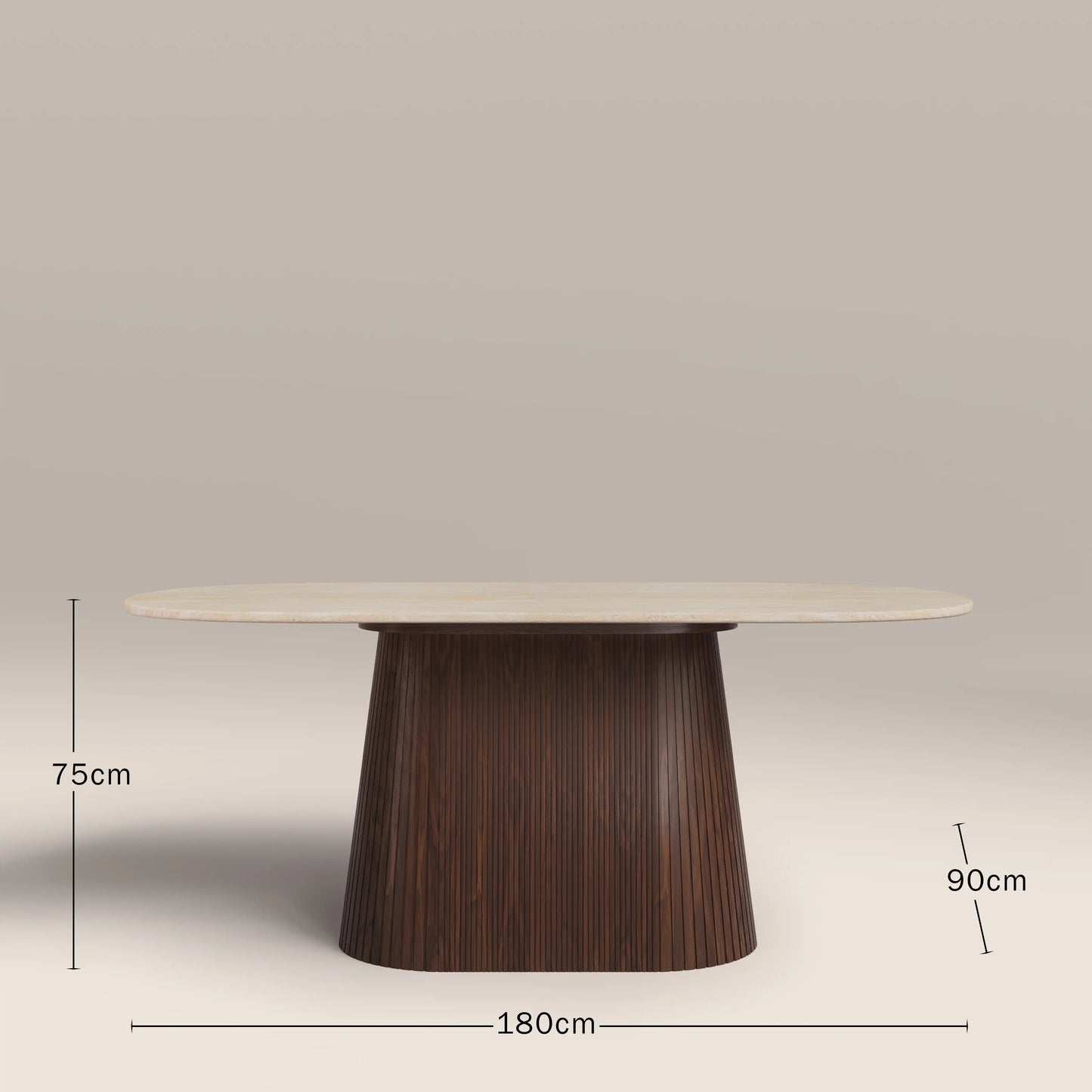Oxborough 6 Seat Oval Dining Table

 Natural